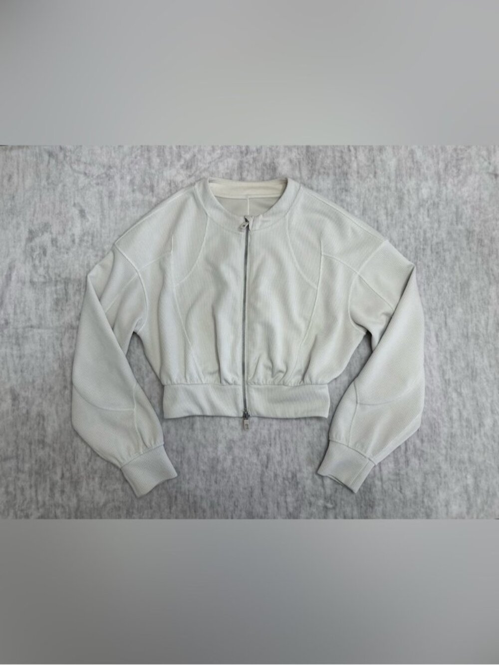 Lululemon Ribbed Softstreme Cropped Jacket